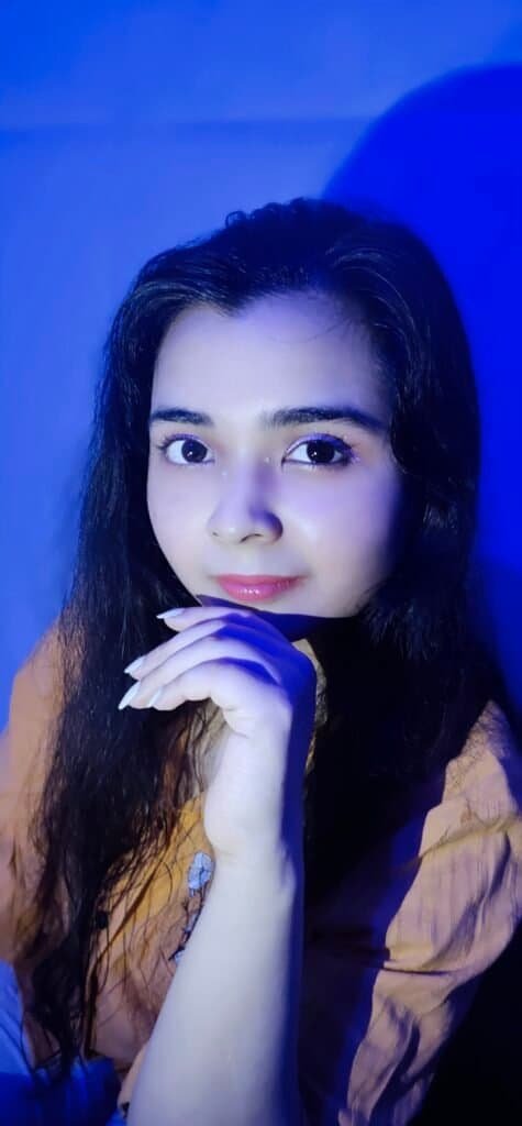 Saniya Sur – an independent music composer, singer, and lyricist – Known for her soulful voice and heartfelt lyrics, she creates original songs blending modern soundscapes with emotional depth. Her work spans recording, composing, and writing, capturing the essence of personal storytelling through music.