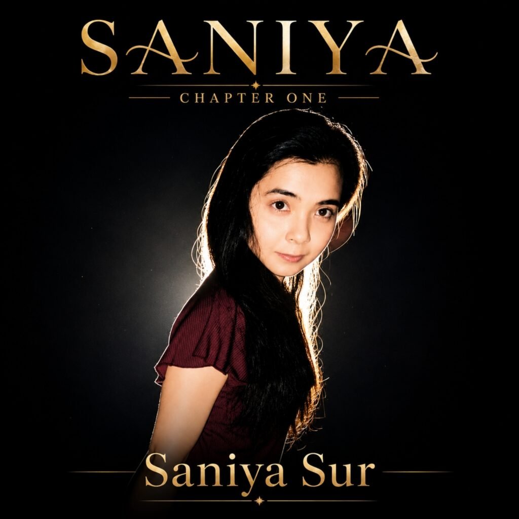 Her Reputation (Track 6) cover art from the Saniya Chapter One album by Saniya Sur, featuring a reflective contemporary pop visual.