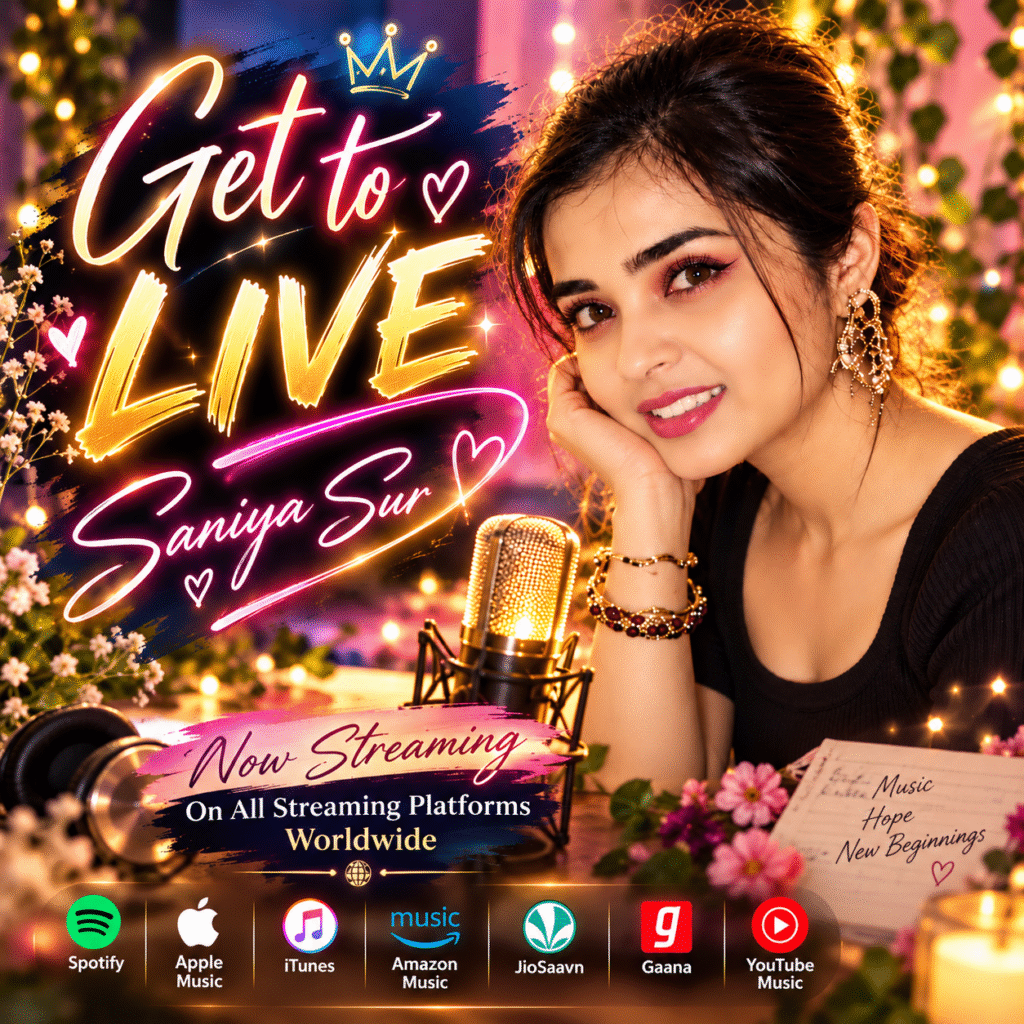 Get To Live by Saniya Sur – Uplifting Pop Song Cover

